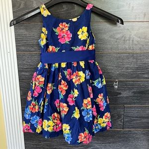 Polo Ralph Lauren Floral Dress Sz 4